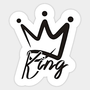 King Sticker